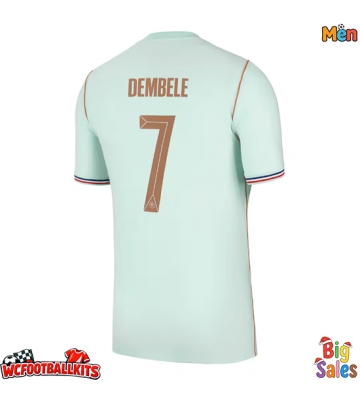 France Ousmane Dembele #7 Replica Away Stadium Shirt World Cup 2026 Short Sleeve